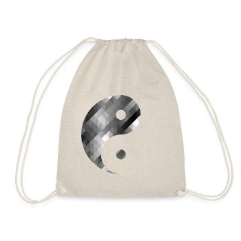 Abstrait Yin Yang - Sac de sport léger - nature - Devant