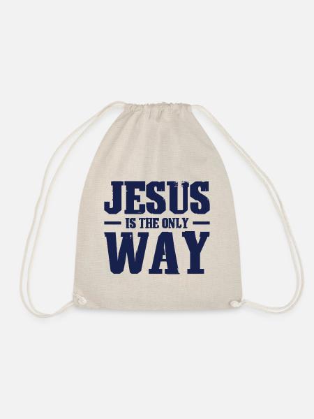 Jesus Christus Glaube - Turnbeutel - Natur