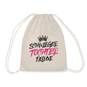 schwiegertochter deluxe krone - Turnbeutel - Natur - Vorne