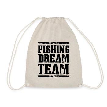 Fishing Dream Team Fischen - Turnbeutel - Natur - Vorne