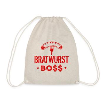 Bratwurst Boss Chefkoch - Turnbeutel - Natur - Vorne