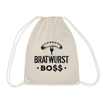 Bratwurst Boss Chefkoch - Turnbeutel - Natur - Vorne