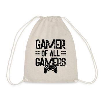 Gamer of all Gamers - Drawstring Bag - nature - Front
