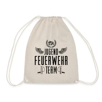 Jugend Feuerwehr Team Feuerwehrmann - Turnbeutel - Natur - Vorne