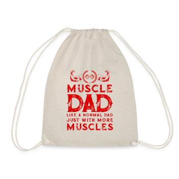 Muscle Papa Papa Fitness Gym - Sac de sport léger - nature - Devant
