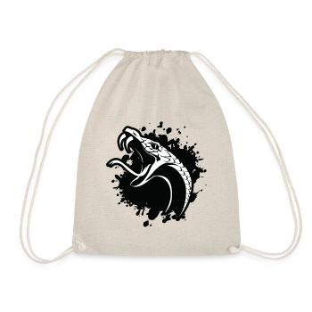 Snake Symbol - Drawstring Bag - nature - Front