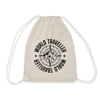 Travel Compass Travel - Drawstring Bag - nature - Front
