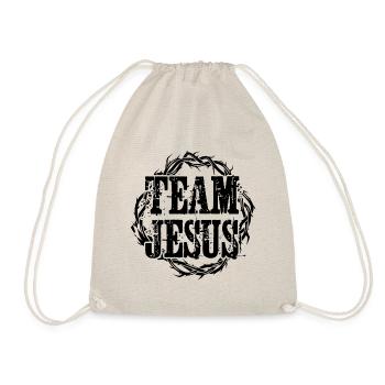 team jesus dornenkrone - Turnbeutel - Natur - Vorne