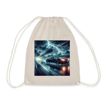 Car - Drawstring Bag - nature - Front