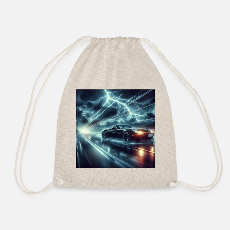 Car - Drawstring Bag - nature