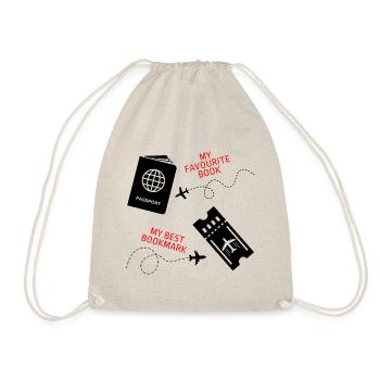 Travel - Drawstring Bag - nature - Front