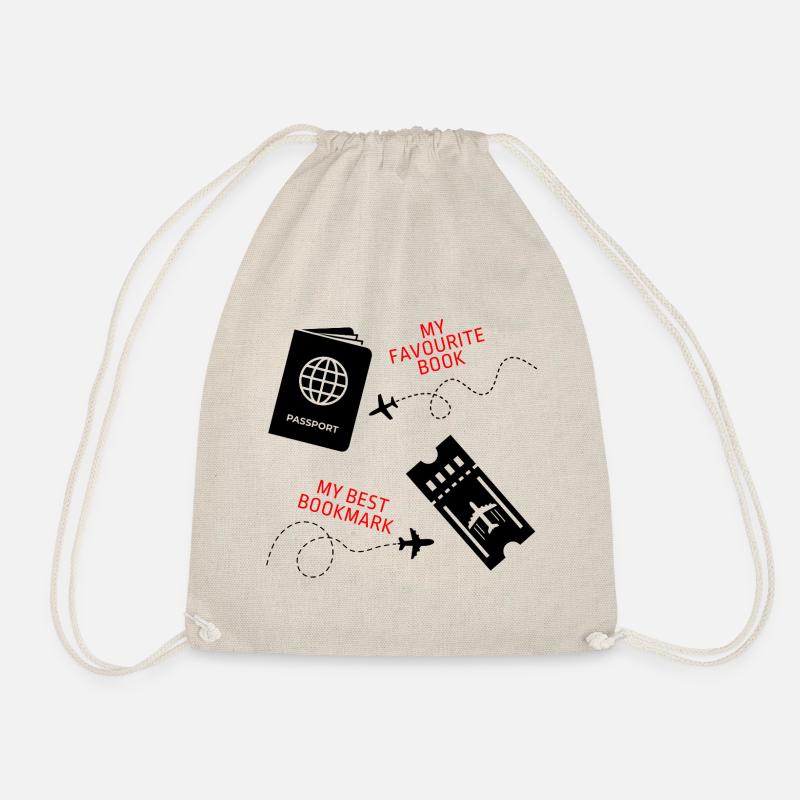 Travel - Drawstring Bag - nature