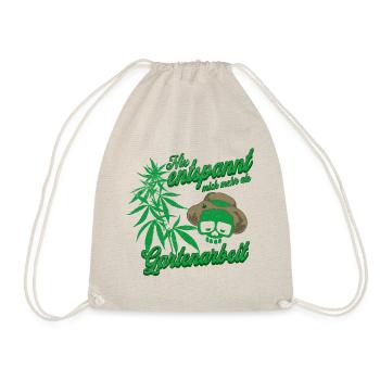 I love gardening! - Drawstring Bag - nature - Front
