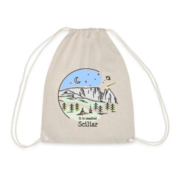 Sciliar Schlern Dolomiten Wandern Berg Klettern - Turnbeutel - Natur - Vorne