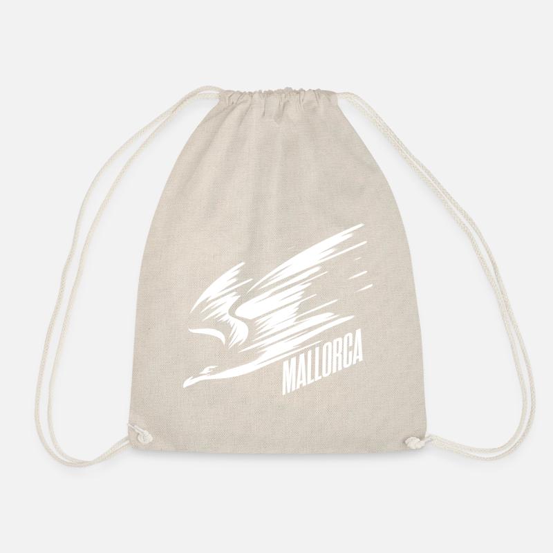 Mallorca Sturzflug Tiefflieger Möwe Urlaub T-Shirt - Turnbeutel - Natur