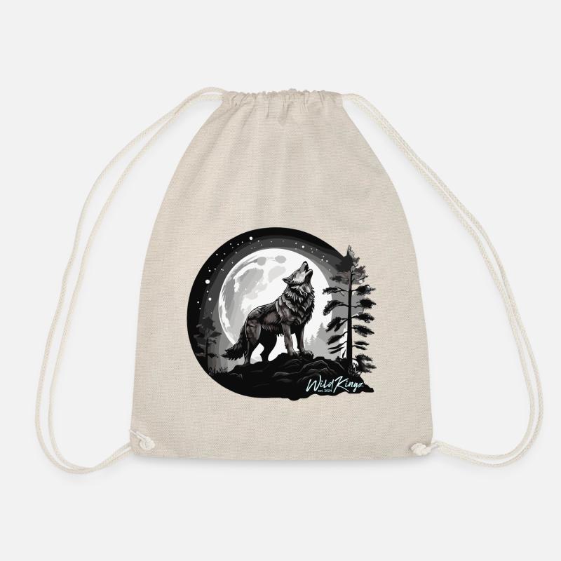 Full moon - Drawstring Bag - nature