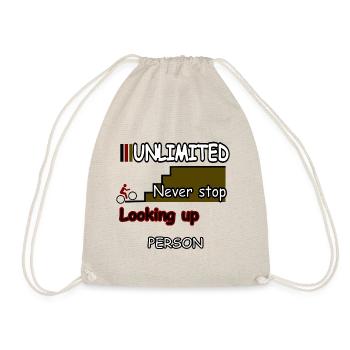 Never stop Looking up - Drawstring Bag - nature - Front