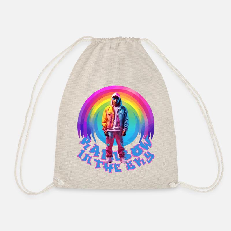 Arc-en-ciel - Sac de sport léger - nature