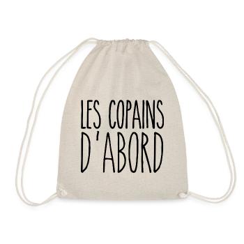 Les copains d'abord - Sac de sport léger - nature - Devant