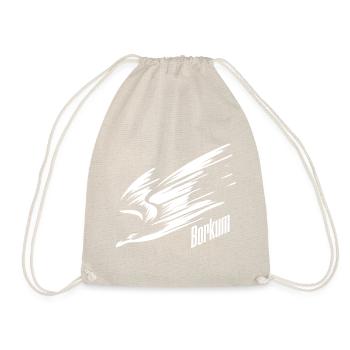Borkum Sturzflug Tiefflieger Möwe Urlaub T-Shirt - Turnbeutel - Natur - Vorne