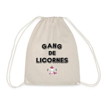 Gang de licornes - Sac de sport léger - nature - Devant