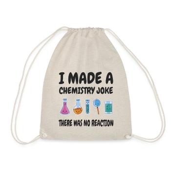 Blague de chimie, il n’y a pas eu de réaction - Sac de sport léger - nature - Devant