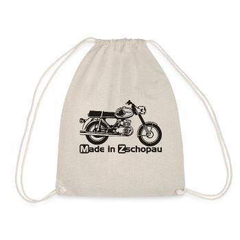 MZ TS250 Zschopau - Turnbeutel - Natur - Vorne