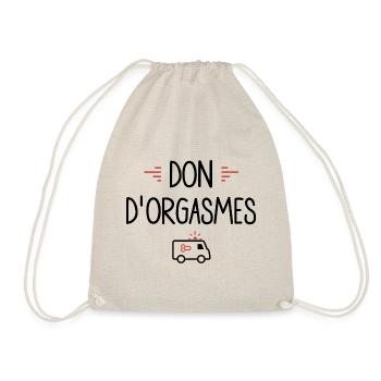 Don d'orgasmes - Sac de sport léger - nature - Devant