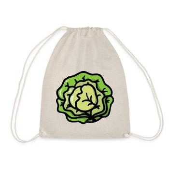 Salade de choux légumes - salade cabbage vegetable - Sac de sport léger - nature - Devant