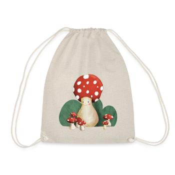 Mama Mushroom - Turnbeutel - Natur - Vorne