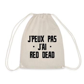 J'peux pas j'ai red dead - Sac de sport léger - nature - Devant