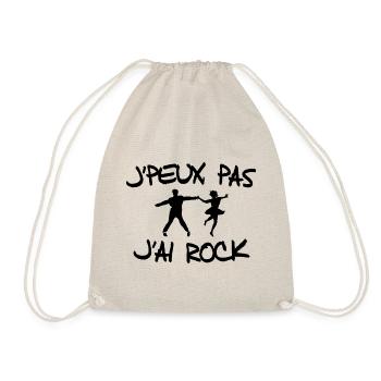 J'peux pas j'ai rock - Sac de sport léger - nature - Devant