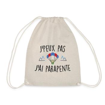 J'peux pas j'ai parapente - Sac de sport léger - nature - Devant