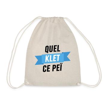 Quel klet ce peï - Sac de sport léger - nature - Devant