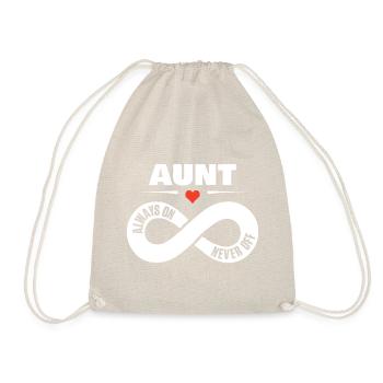 Cadeau pour la chemise Dear Aunt Heart - Sac de sport léger - nature - Devant