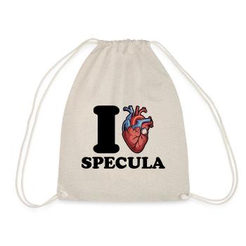 J’adore Specula - Sac de sport léger - nature - Devant