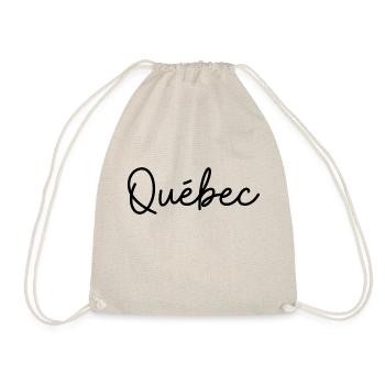 québec ville idée cadeau - Sac de sport léger - nature - Devant