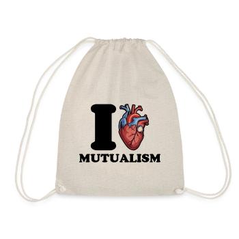 I love reciprocity - Drawstring Bag - nature - Front