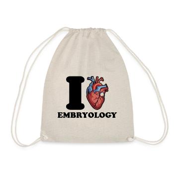 J’adore l’embryologie - Sac de sport léger - nature - Devant