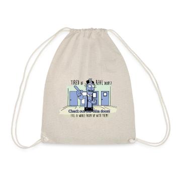 Rick and Morty - Fake Doors Room - Drawstring Bag - nature - Front