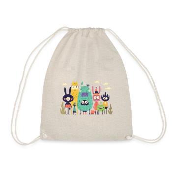 The dreamer and his friends - Drawstring Bag - nature - Front