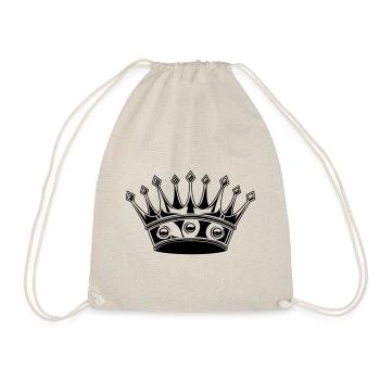 Couronne Royal Symbole King - Sac de sport léger - nature - Devant