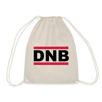 dnb_black and withe - Turnbeutel - Natur - Vorne