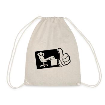 bureau de travail chill thumb - Sac de sport léger - nature - Devant