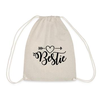 La bête coeur Amitié - Sac de sport léger - nature - Devant