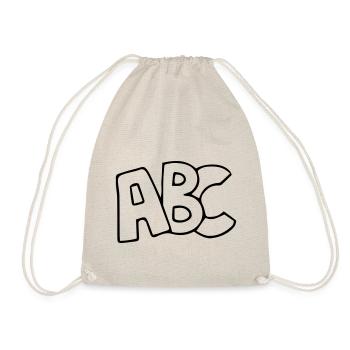 ABC Back to School First Graders - Drawstring Bag - nature - Front
