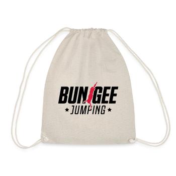 bungee jumping extremsport - Turnbeutel - Natur - Vorne