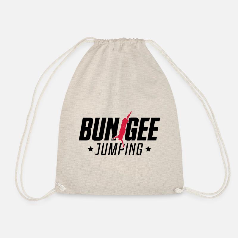 bungee jumping extremsport - Turnbeutel - Natur
