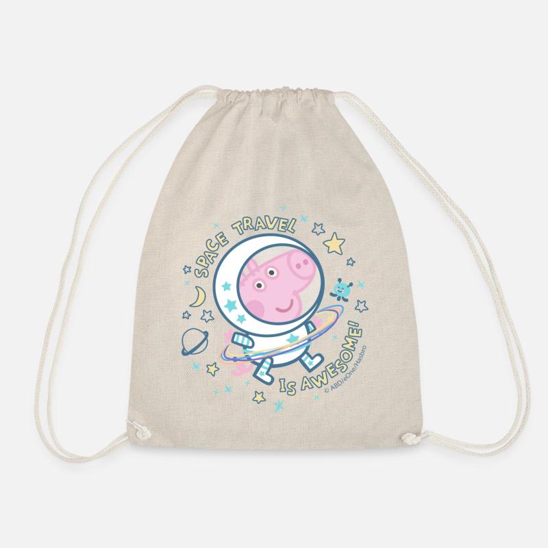 Peppa Pig Voyage Dans l'Espace - Sac de sport léger - nature