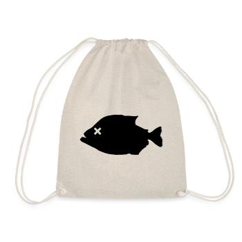 Piranha Poisson - Sac de sport léger - nature - Devant